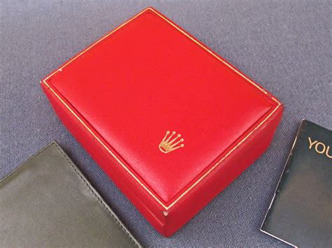 red rolex box